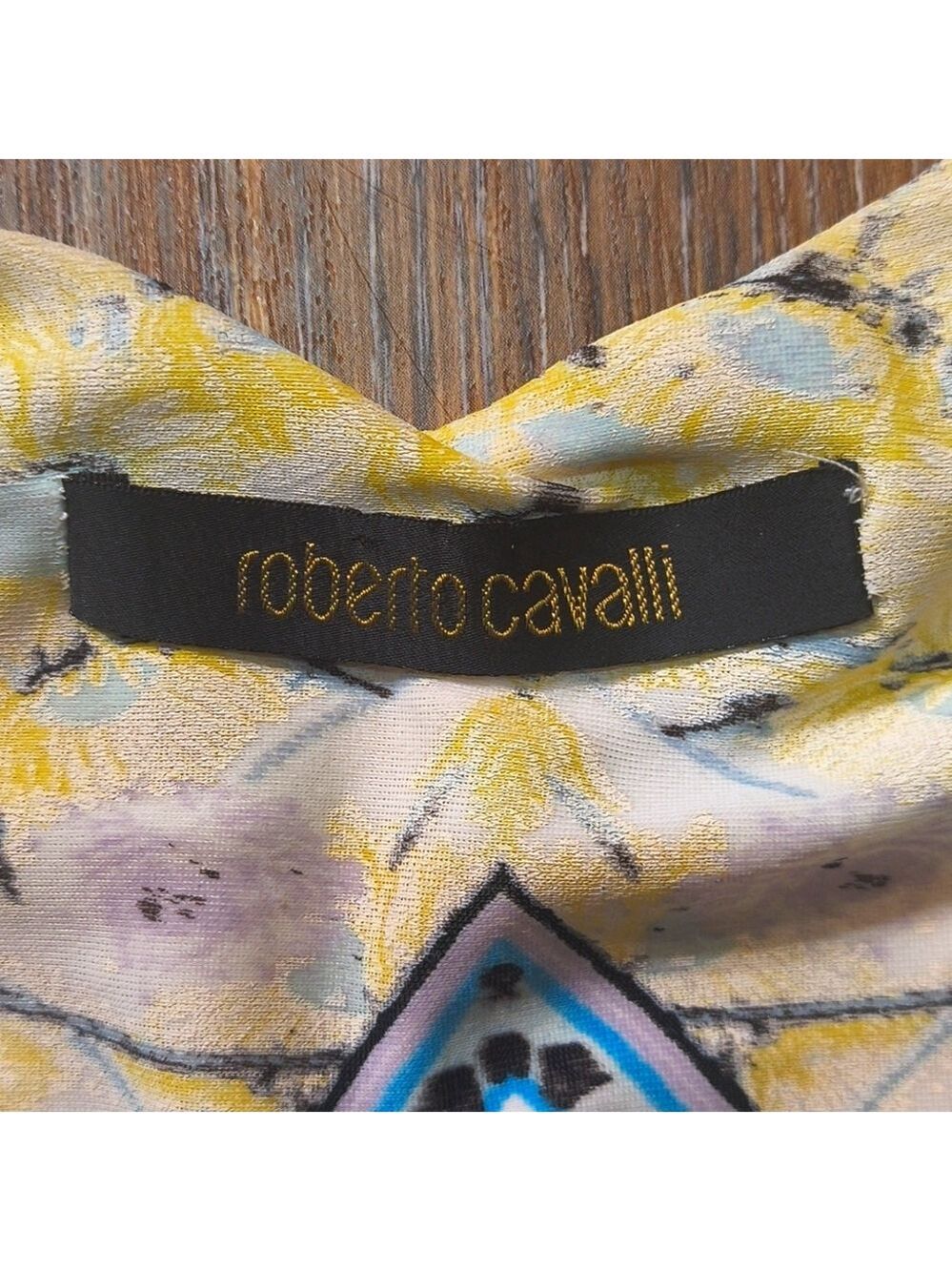 Roberto Cavalli - V Neck - Luxery Vintage 3/4 Sleeve Dress - Size 40 - Rare - Picture 4 of 13